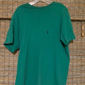 Polo hunter green Pocket T-shirt